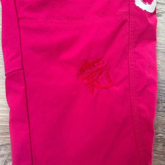 Kailas UP Climbing Pants Pink Graffiti Nylon Stretch Outdoor Pants M - Picture 6 of 9
